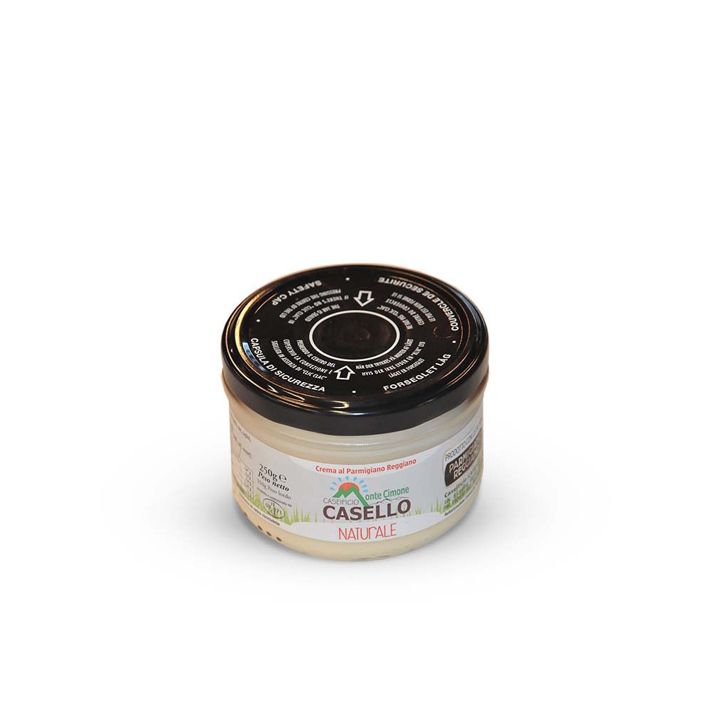 Vasetto di crema di Parmigiano spalmabile al Naturale Vasetto di crema di Parmigiano spalmabile al Naturale