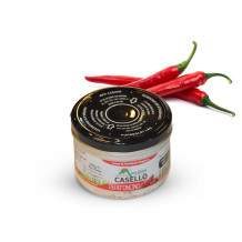 Vasetto di crema di Parmigiano spalmabile al Peperoncino